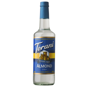 Torani Sugar Free Almond Syrup - 750 ml Bottle-torani