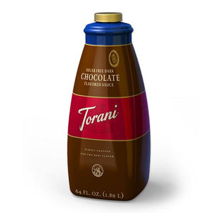 Torani Sugar Free Chocolate Sauce (64oz)-torani