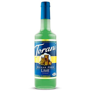 Torani Sugar Free Lime Syrup - 750 ml Bottle-torani