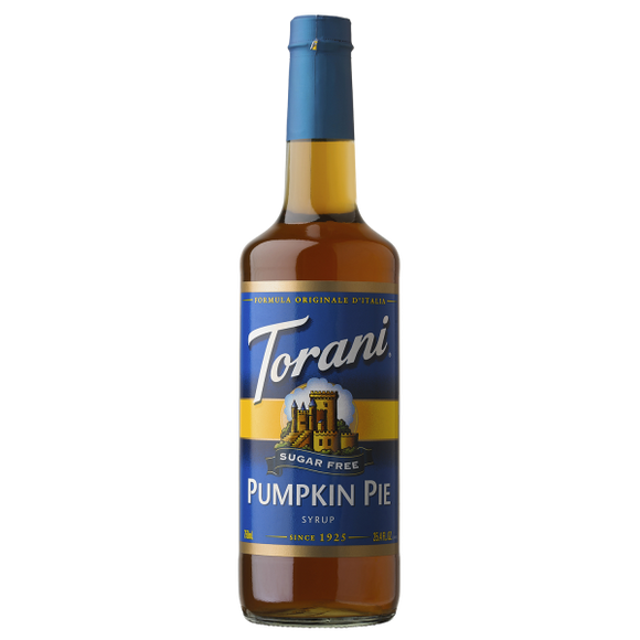 Torani Sugar Free Pumpkin Pie Syrup - 750 ml Bottle-torani