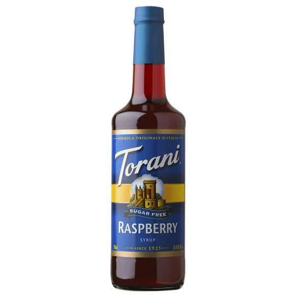 Torani Sugar Free Raspberry Syrup - 750 ml Bottle-torani