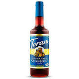Torani Sugar Free Strawberry Syrup - 750 ml Bottle-torani