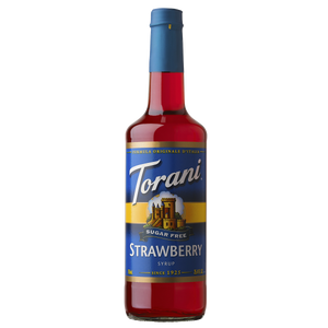 Torani Sugar Free Strawberry Syrup - 750 ml Bottle-torani