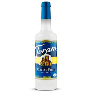 Torani Sugar Free Sweetener Syrup - 750 ml Bottle-torani
