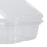 12oz Hinged Deli Containers Tamper Resistant - Medium Hinged Deli Box - 200 count-Karat